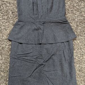Banana Republic Charcoal Midi Dress